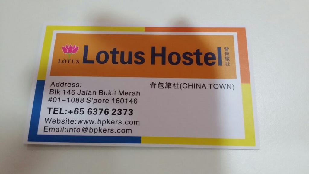 Lotus Hostel Singapore Bagian luar foto